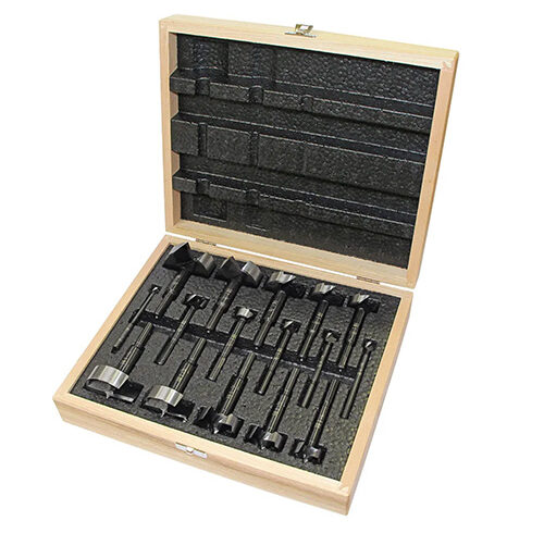 Fisch Black Shark 16-piece Forstner Bit Set