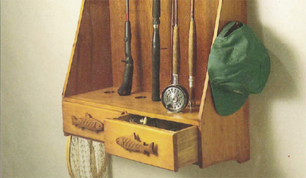 Storage for fishing poles