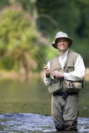 Antique Bamboo 3 Piece Fly Fishing Rod & Reel