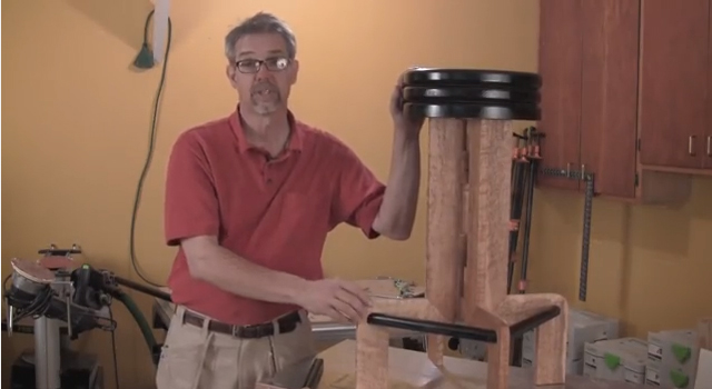 Make a Bar Stool with Loose Tenon Joinery