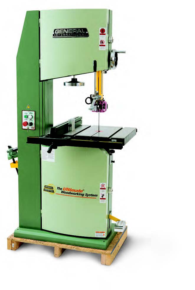 General shop international bandsaw