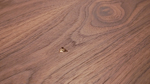 fixing indentations on faux wood? - woodworking blog