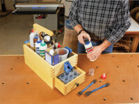 Two drawer workshop glue tote