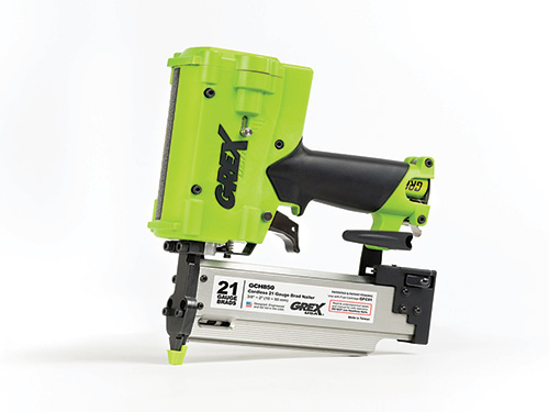 GREX GCH850 21-gauge brad nail gun