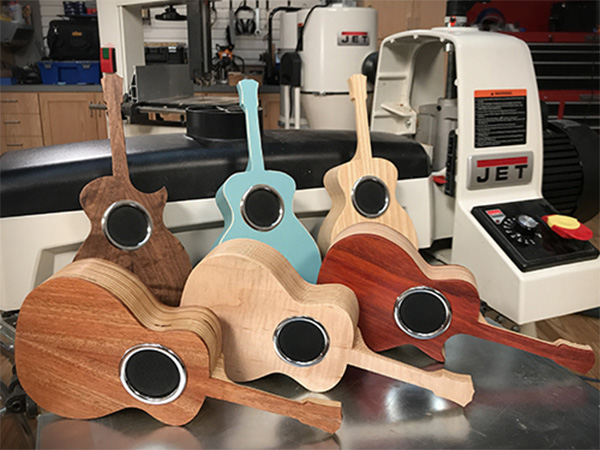 PROJECT: Making a Guitar-Shaped Wireless Speaker Box