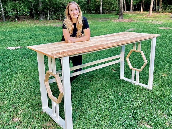 PROJECT: Hexagon Tall Table