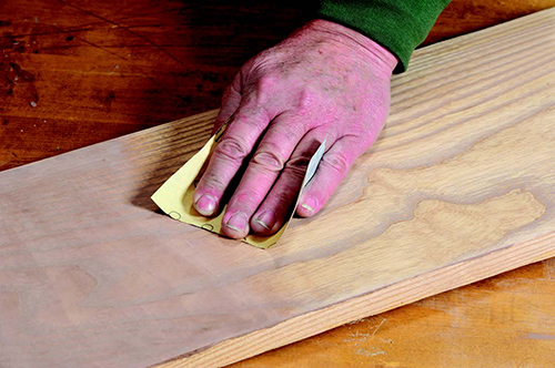 Finishing Oak-faced Plywood