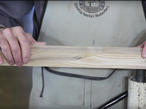 how to make a scarf joint - woodworking blog videos