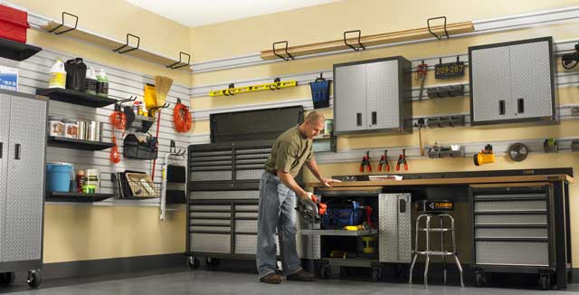 Gladiator GarageWorks: Whole-garage Storage from an Unlikely Source