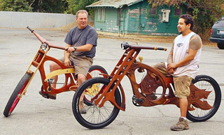Masterworks Team Turns Urban Lumber into Street-ready Cruiser Bikes