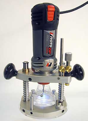 Rotozip plunge cheap router attachment