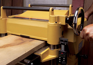 Removing Planer Streaks