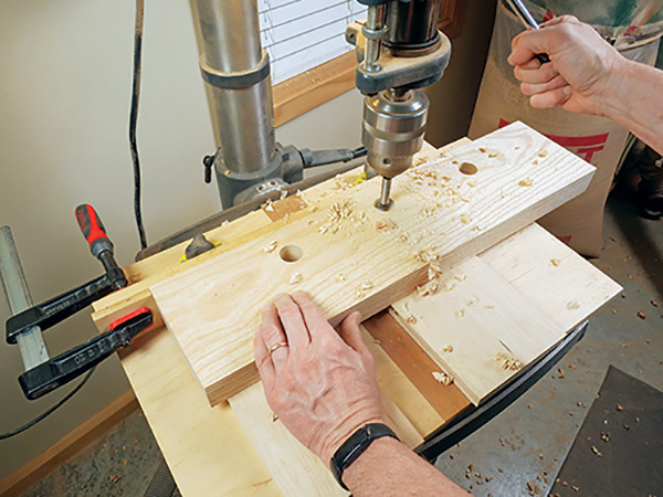 Hybrid Workbench Dog Hole Layout