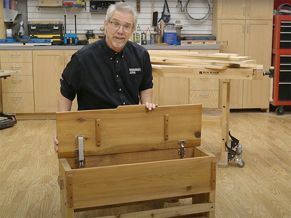 VIDEO: Building a Box with a Lid Stay Hinge