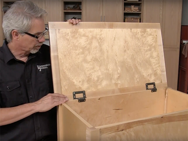 How to Install Lid Supporting Torsion Hinges