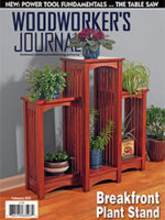 February 2022 issue of Woodworker's Journal