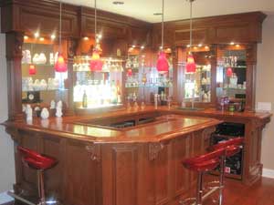 L-Shaped Bar - Woodworking Blog Videos Plans How To