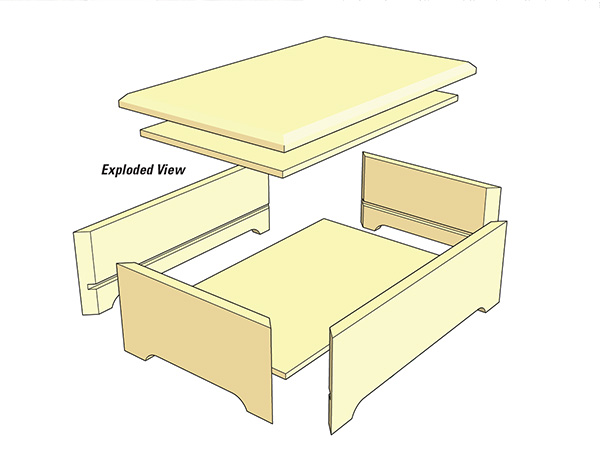 Laser Engraved Box Technical Drawings