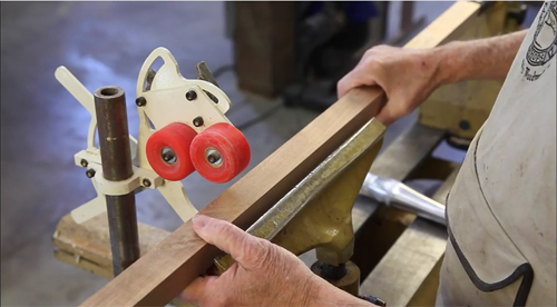 Support Long, Slender Spindle Turning with a Steady Rest