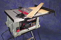 Left Tilt Safety on a Table Saw?