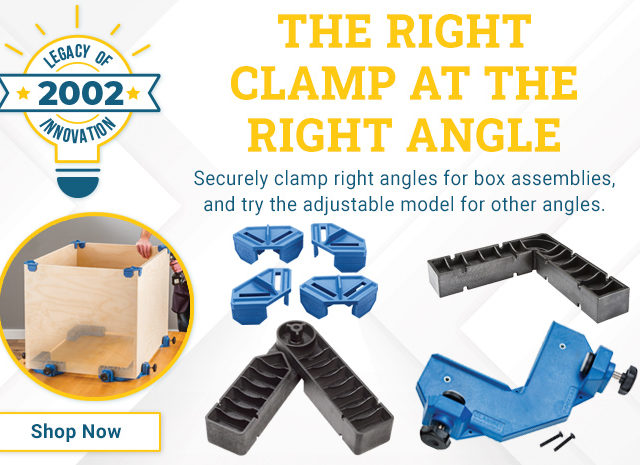 Corner Clips Make Building Cabinets Easier - Rockler