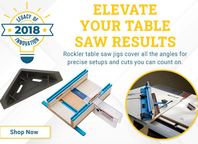 Favorite Rockler Table Saw Jigs