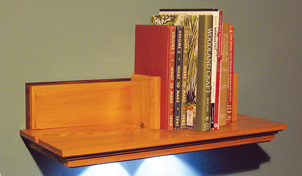 Building a Lighted Bookshelf