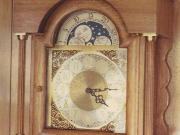 Mahogany Grandfather Clock