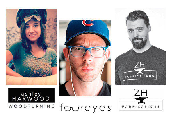 Maker Spotlight: Ashley Harwood, Chris Salomone and Zachary Herberholz