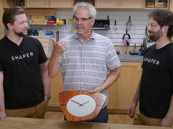 VIDEO: Make a Clock with Shaper Origin