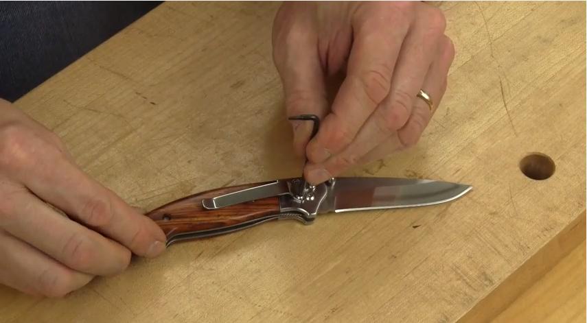 VIDEO: Making Handles for a Custom Folding Knife