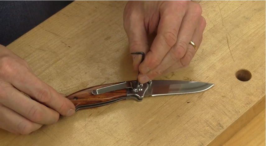 VIDEO: Making Handles for a Custom Folding Knife 