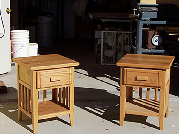 Matching Oak Nightstands