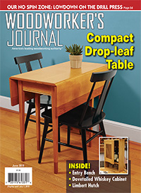 Woodworker’s Journal – May/June 2019