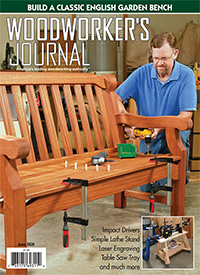 Woodworker’s Journal – May/June 2020