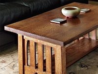 Arts and crafts coffee table