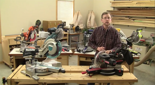 Miter Saw Dust Collection Test
