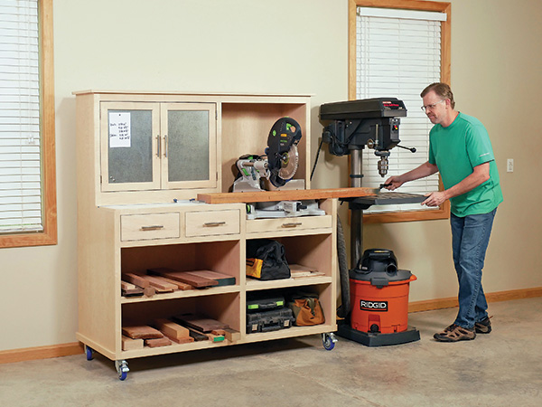PROJECT: Updated Miter Saw Station