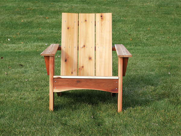 Project Modern Adirondack Chair Woodworking Blog Videos Plans How To