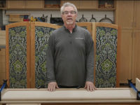 Rob with a room divider panel