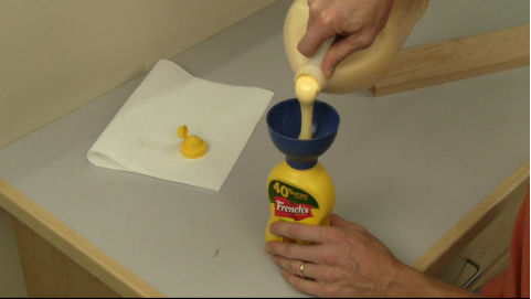 Making a Homemade Glue Bottle