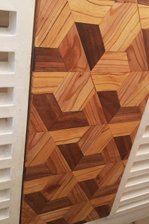 3D Door panel for National Woodworking Month