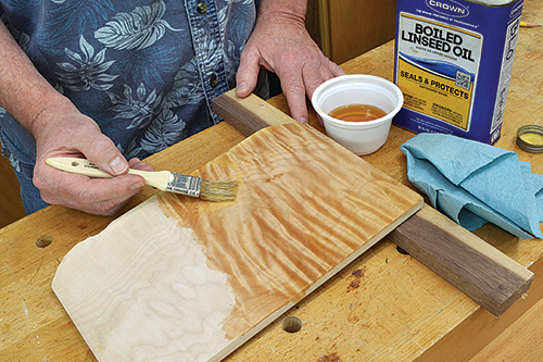 How Come Boiled Linseed Oil Won’t Dry on my Paneling?