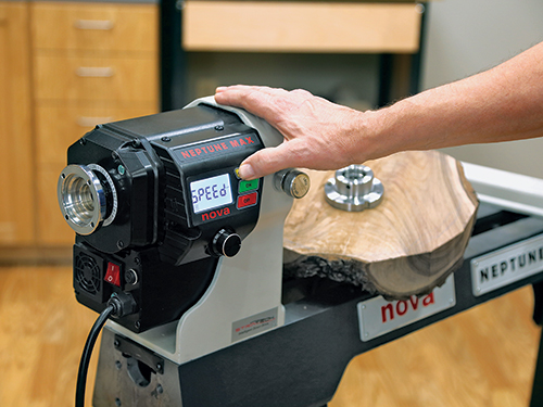 Nova lathe digital speed control