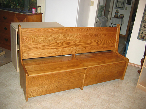 Oak Storage Bench - Woodworking | Blog | Videos | Plans | How To