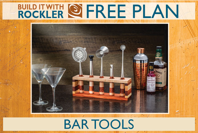 Build It with Rockler - Bar Tools and Rack