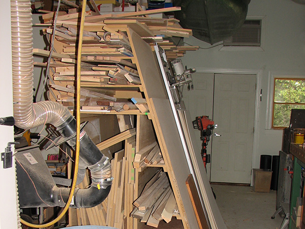 Panel Saw Storage Unit