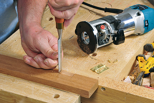 Ways to Cut a Hinge Mortise