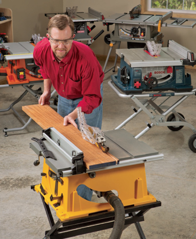 Portable table saw review, job site, benchtop