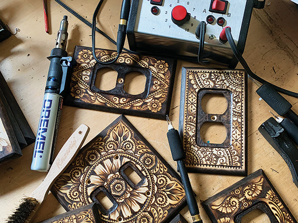 Pyrography: A Brand New Way to Draw